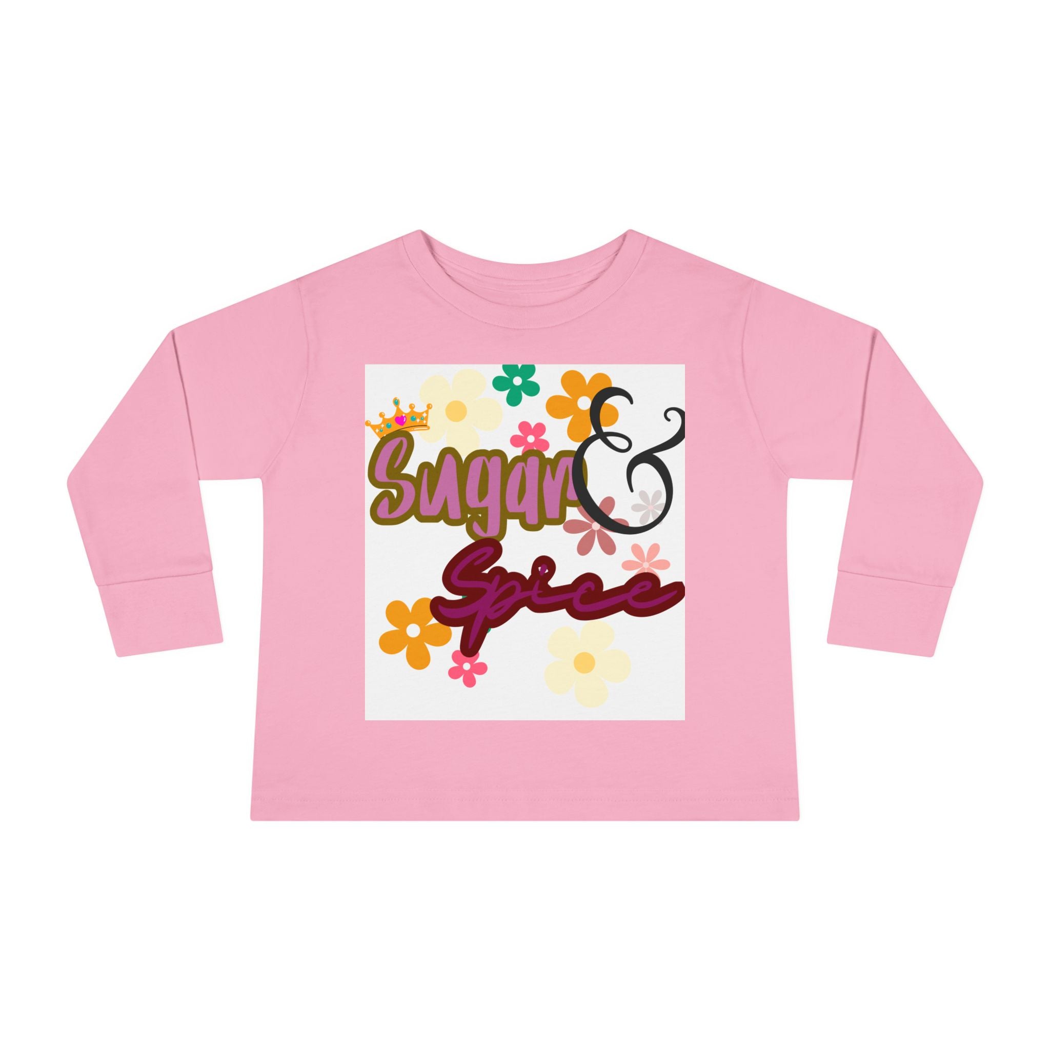 Sugar and Spice Toddler Long Sleeve Top