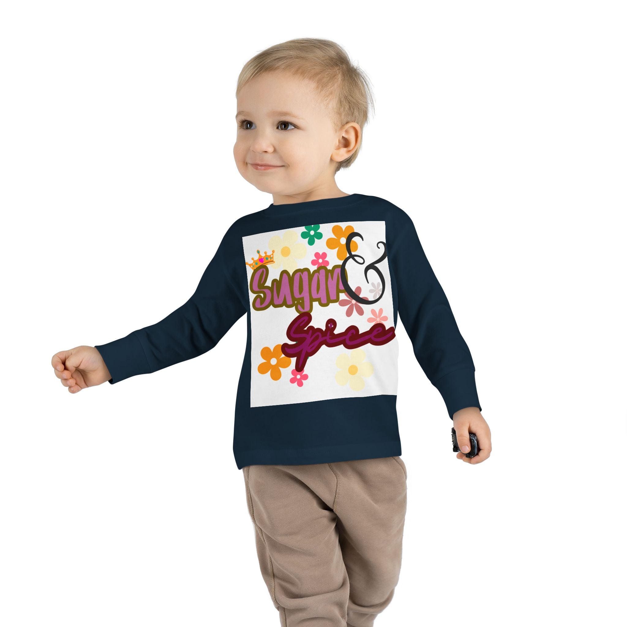 Sugar and Spice Toddler Long Sleeve Top