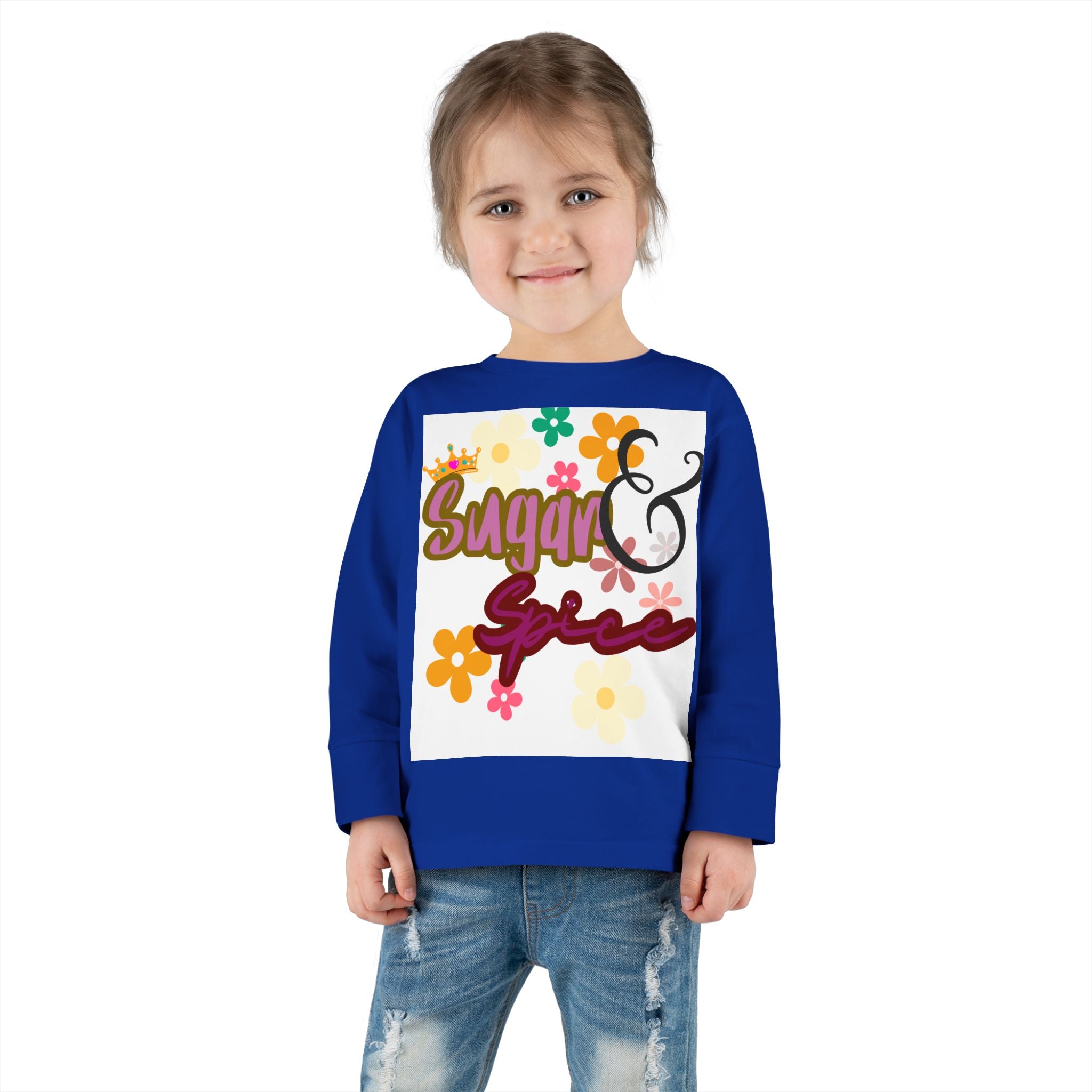 Sugar and Spice Toddler Long Sleeve Top