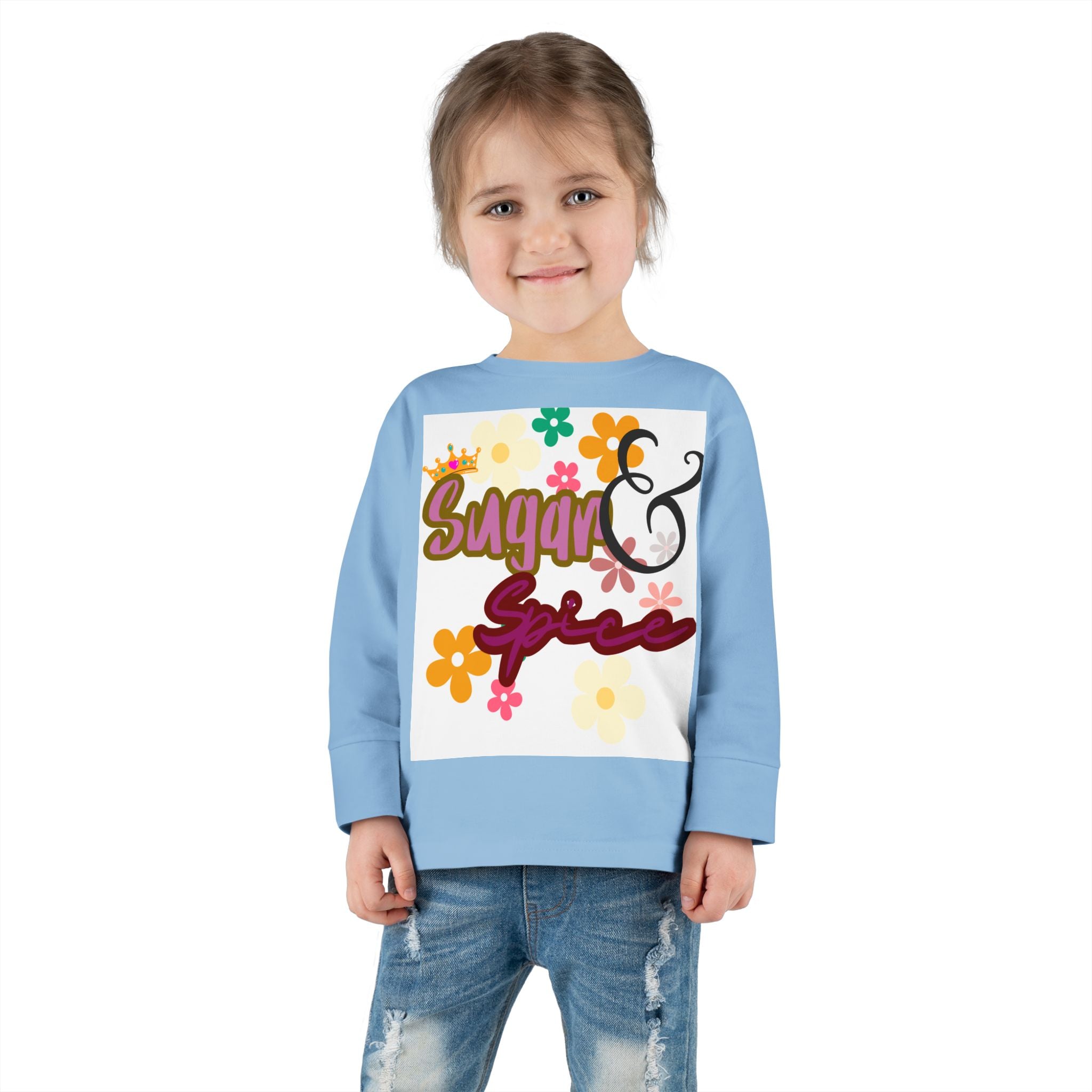 Sugar and Spice Toddler Long Sleeve Top