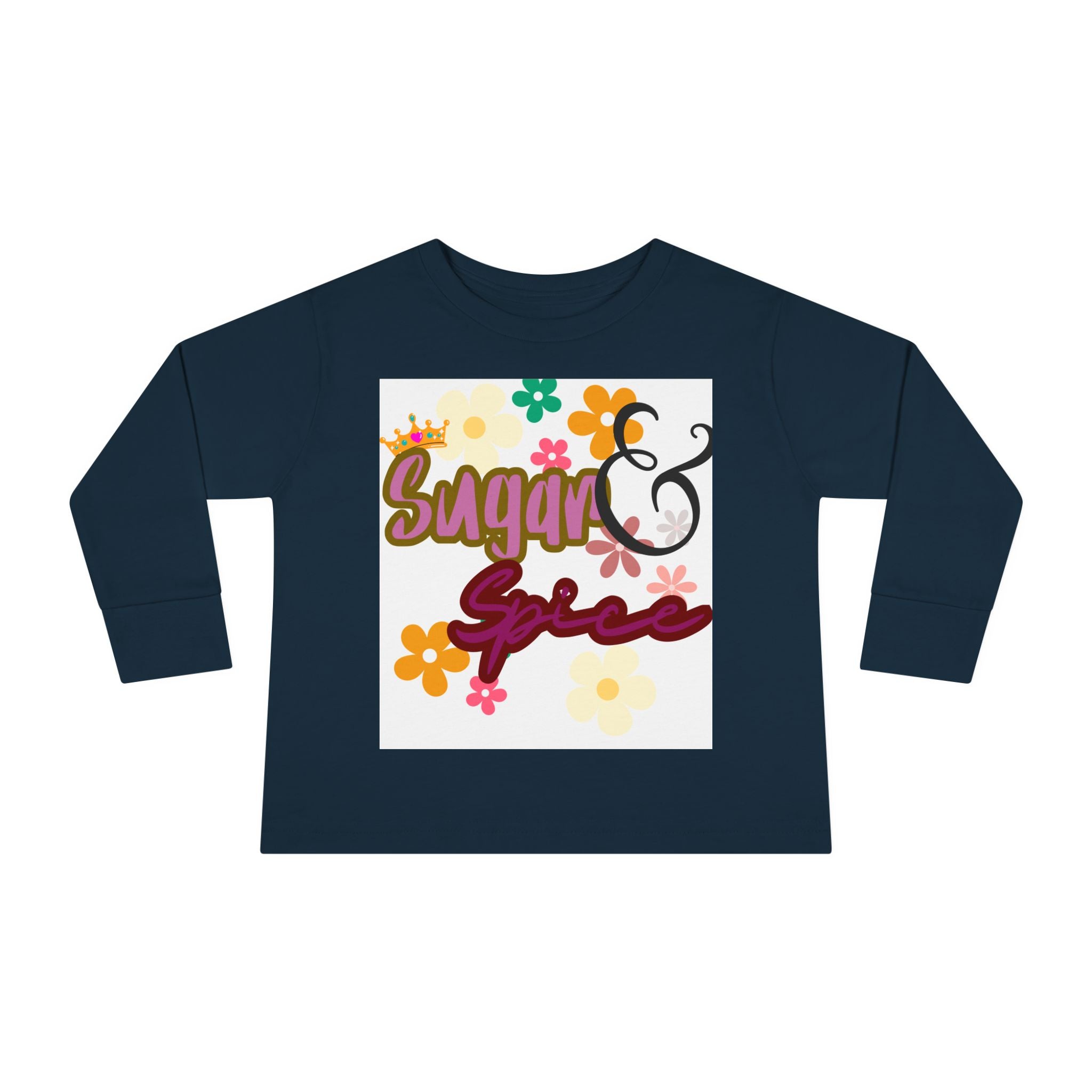 Sugar and Spice Toddler Long Sleeve Top
