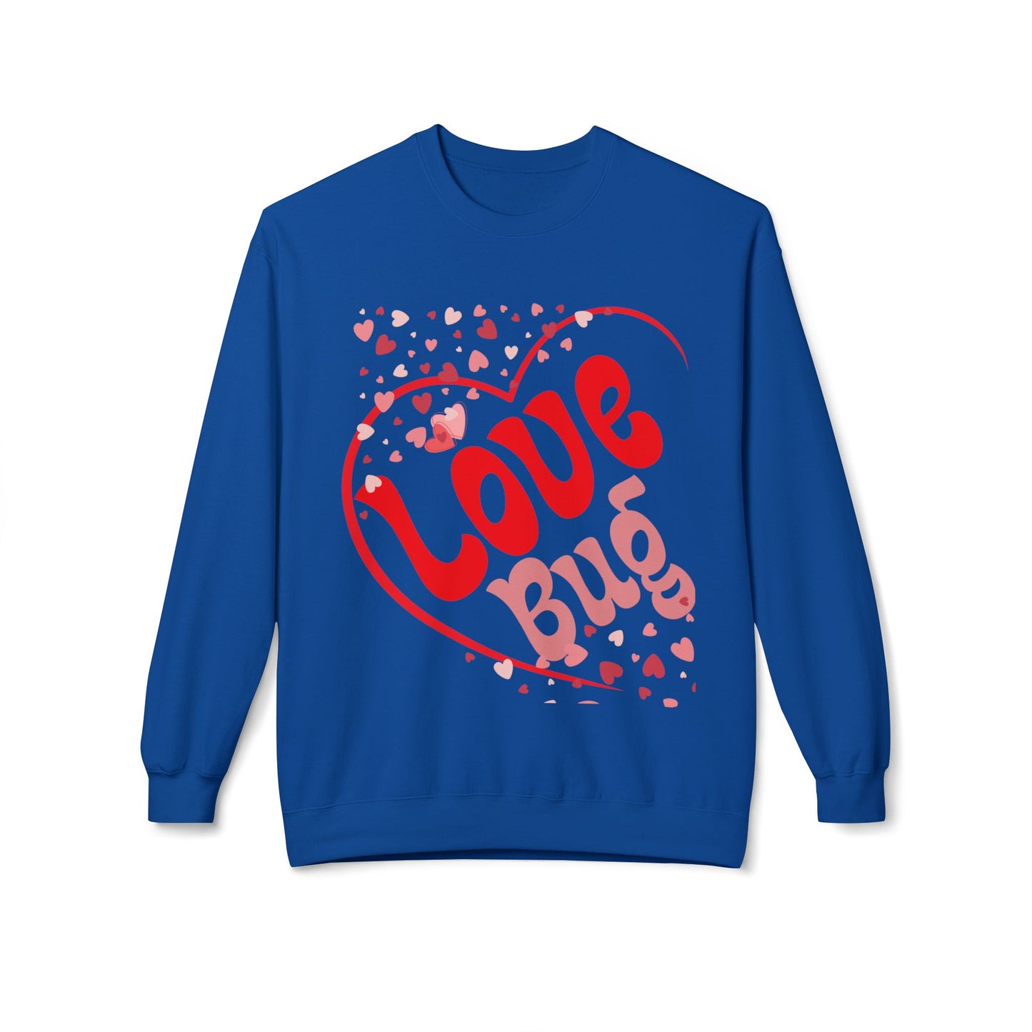 Love Bug Unisex Midweight Softstyle Fleece Crewneck Sweatshirt