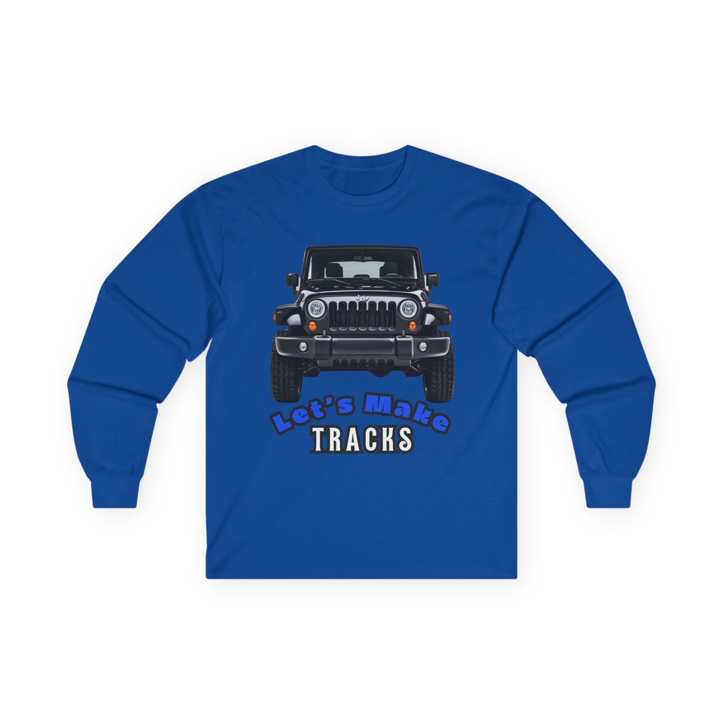Let’s Make Tracks Ultra Cotton Unisex Long Sleeve Tee
