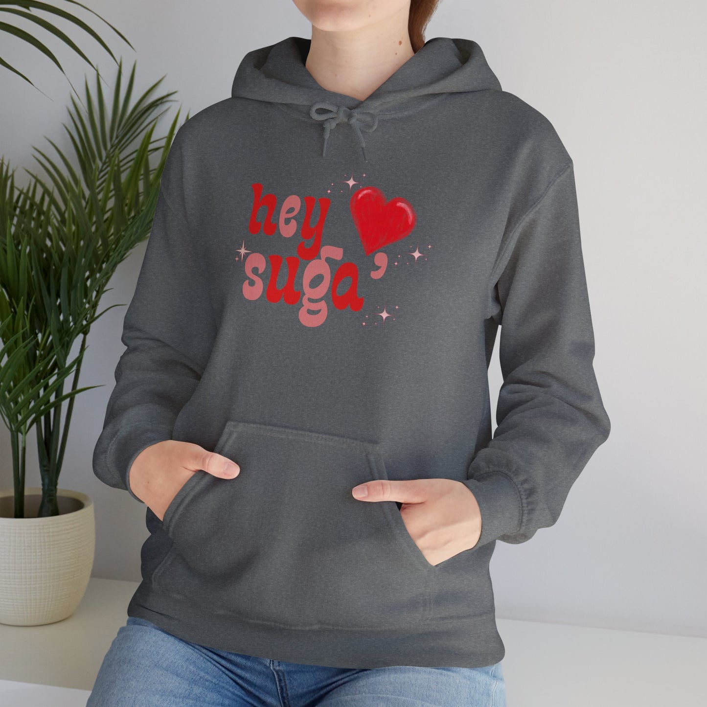 Hey Suga Unisex Heavy Blend™ Hooded Sweatshirt