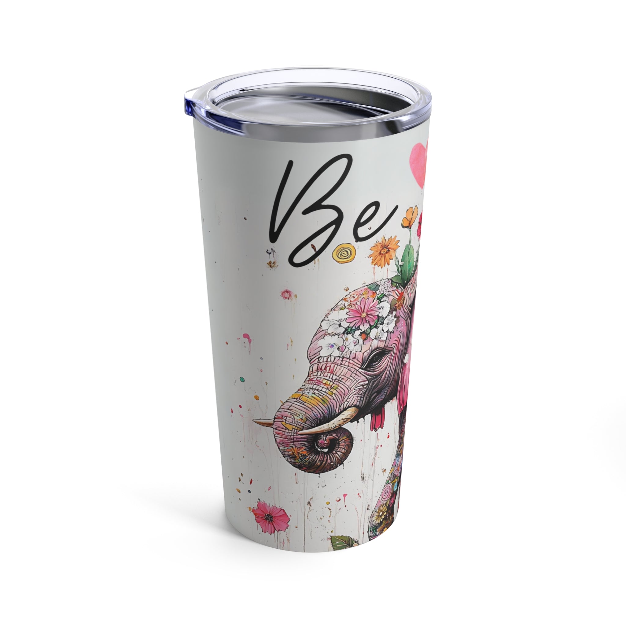 Pink Matcha Elephant Stay Refreshed with Our "Be Original" 20oz Tumbler!