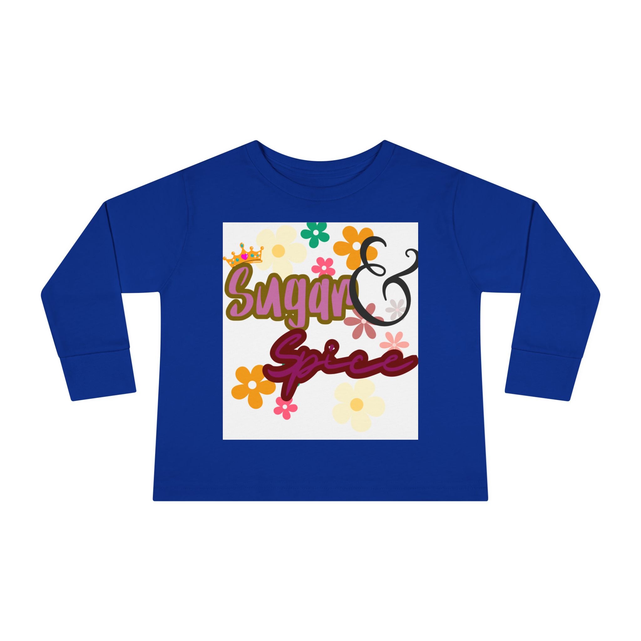 Sugar and Spice Toddler Long Sleeve Top
