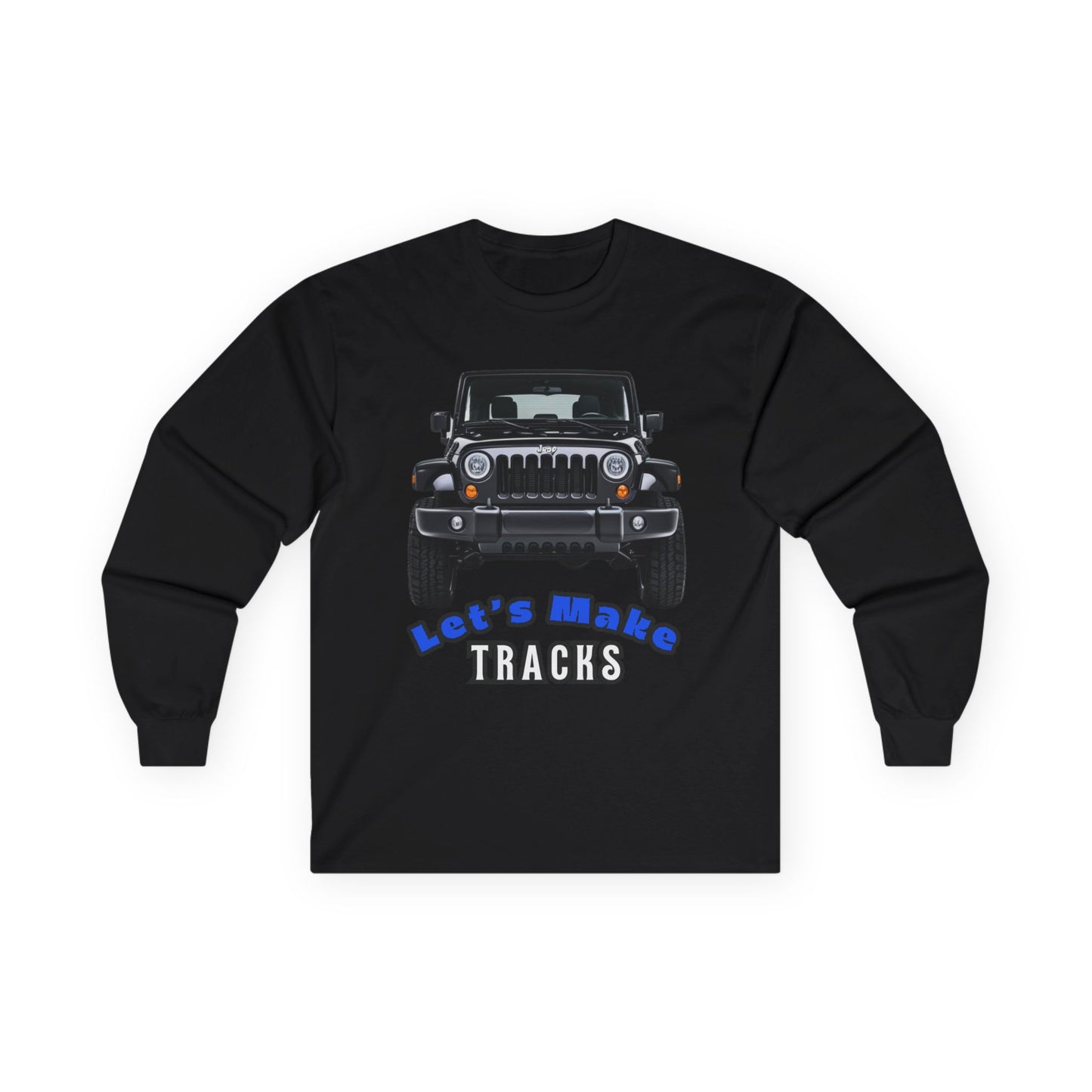 Let’s Make Tracks Ultra Cotton Unisex Long Sleeve Tee