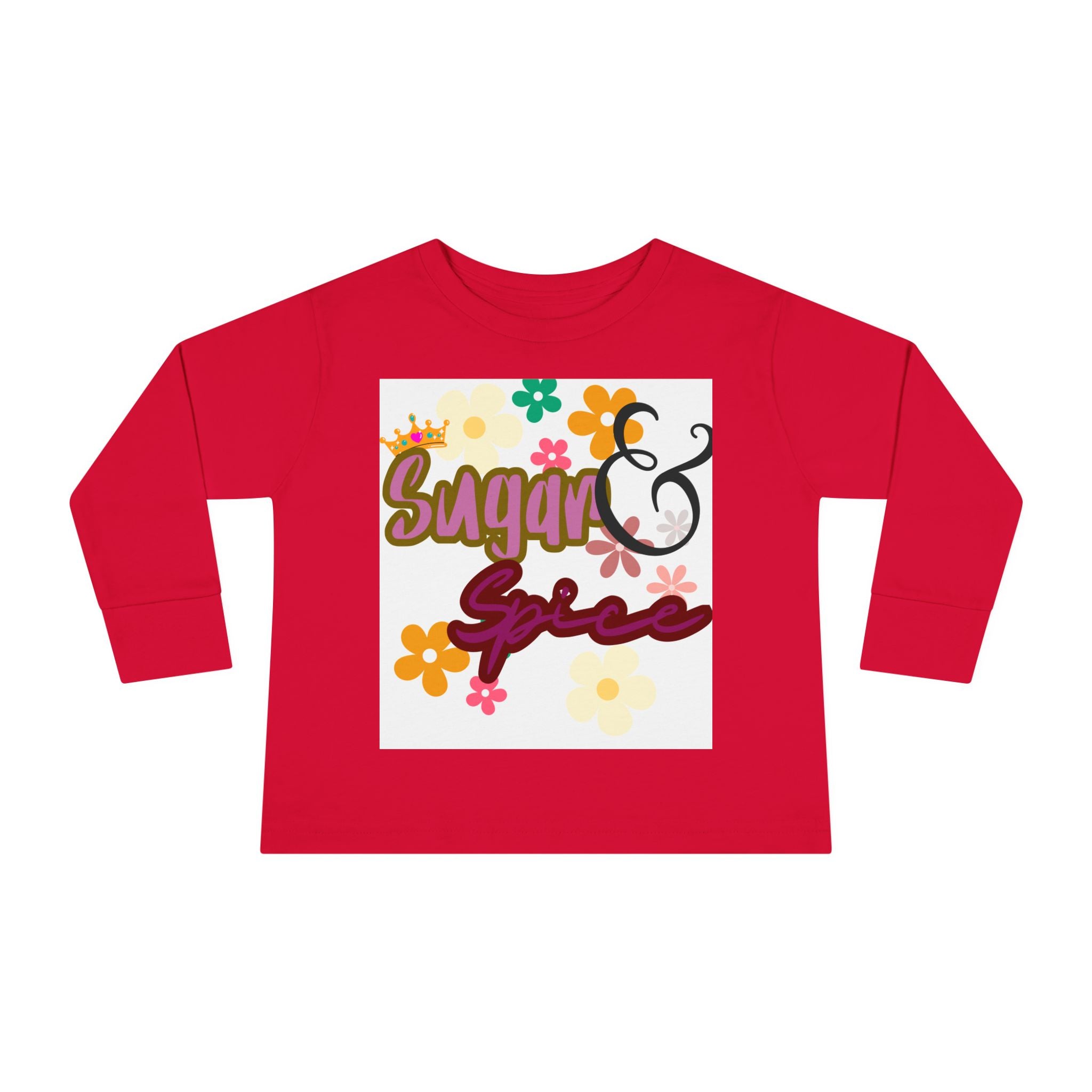 Sugar and Spice Toddler Long Sleeve Top
