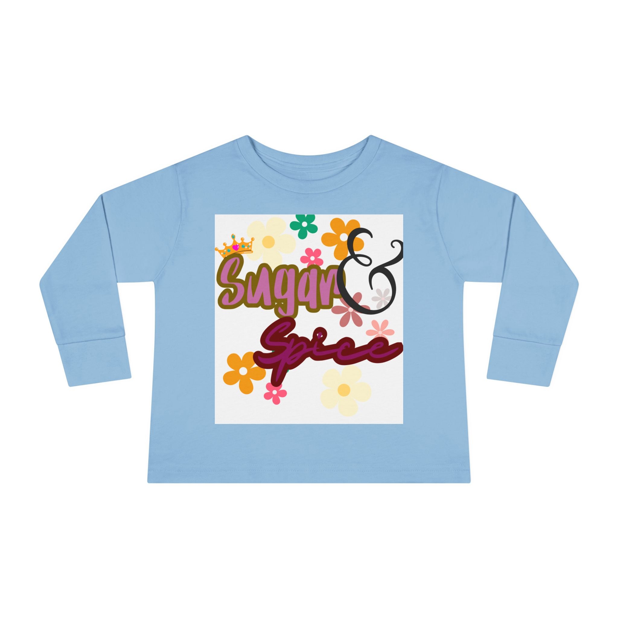 Sugar and Spice Toddler Long Sleeve Top