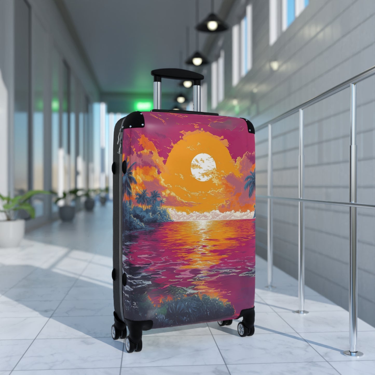 Sunrise Design Suitcase