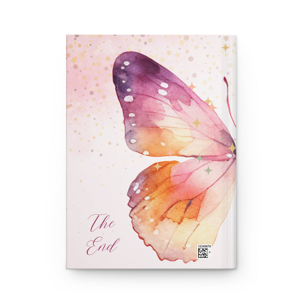 Butterfly Hardcover Journal – Matte Finish for Elegant Writing