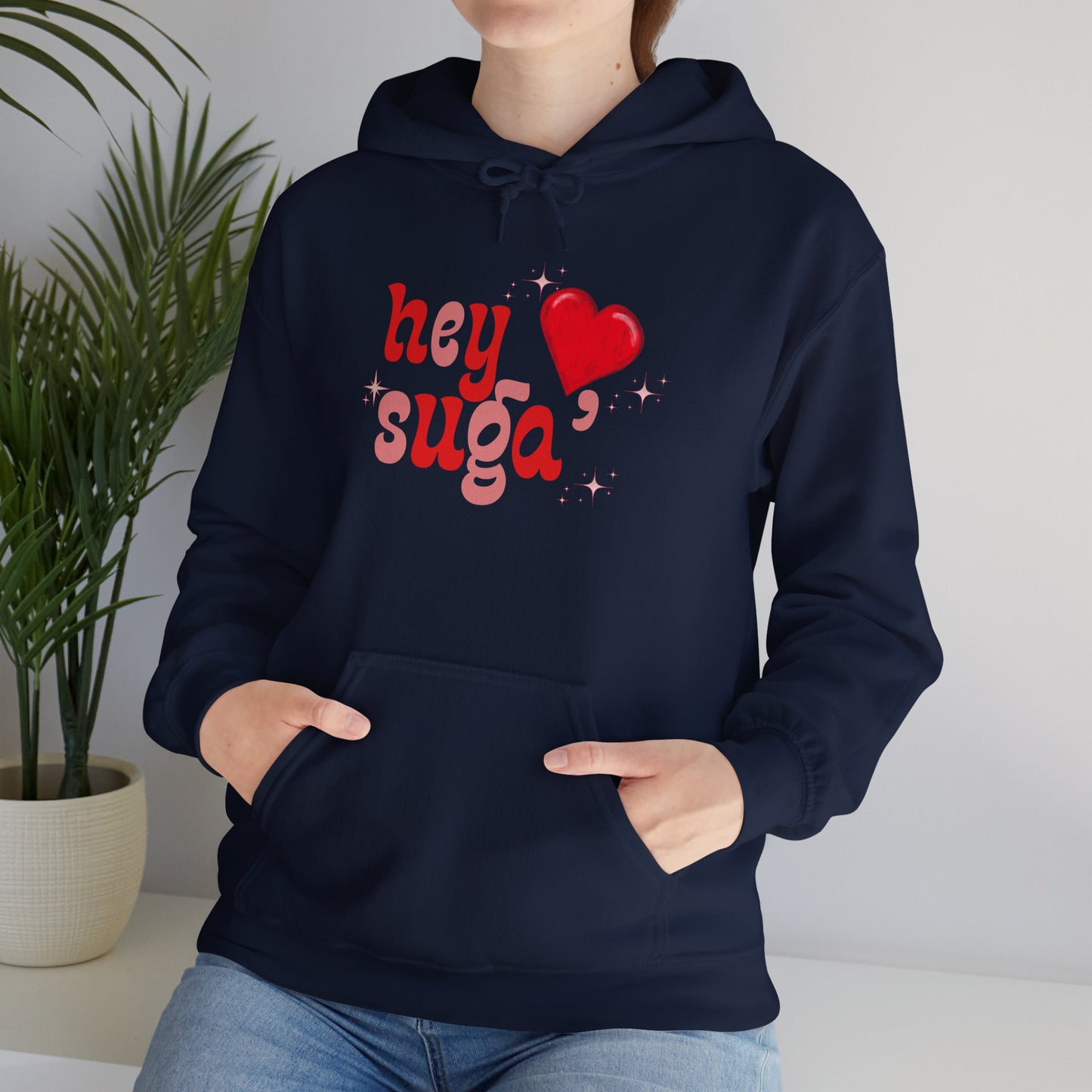 Hey Suga Unisex Heavy Blend™ Hooded Sweatshirt