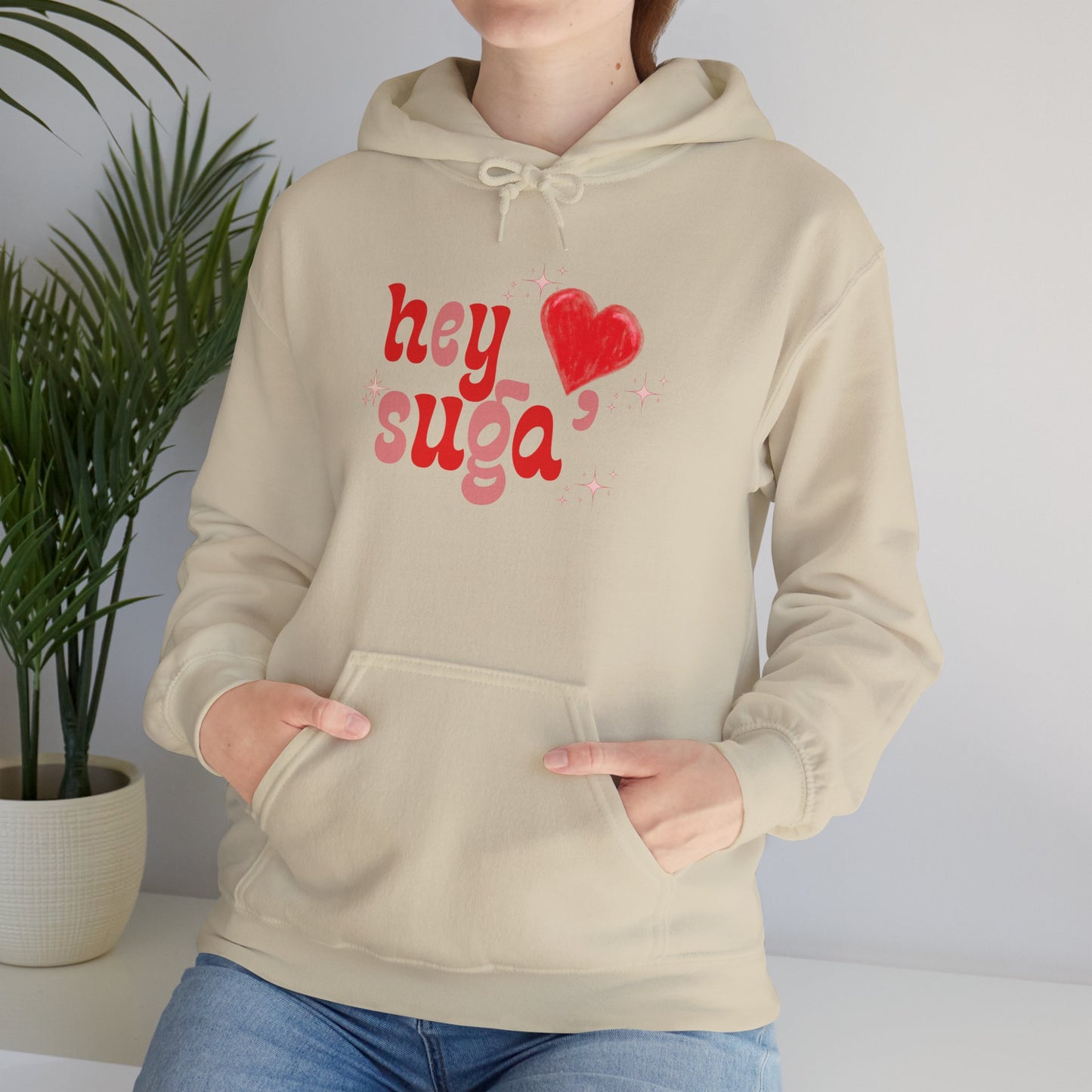 Hey Suga Unisex Heavy Blend™ Hooded Sweatshirt