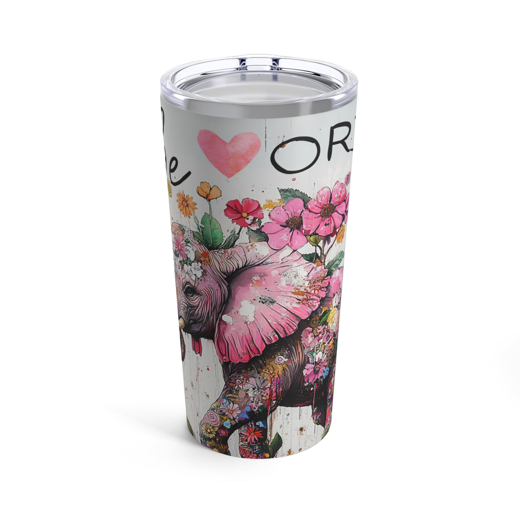 Pink Matcha Elephant Stay Refreshed with Our "Be Original" 20oz Tumbler!