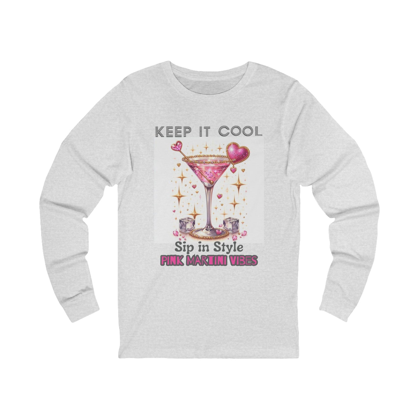 Pink Martini Unisex Jersey Long Sleeve Tee