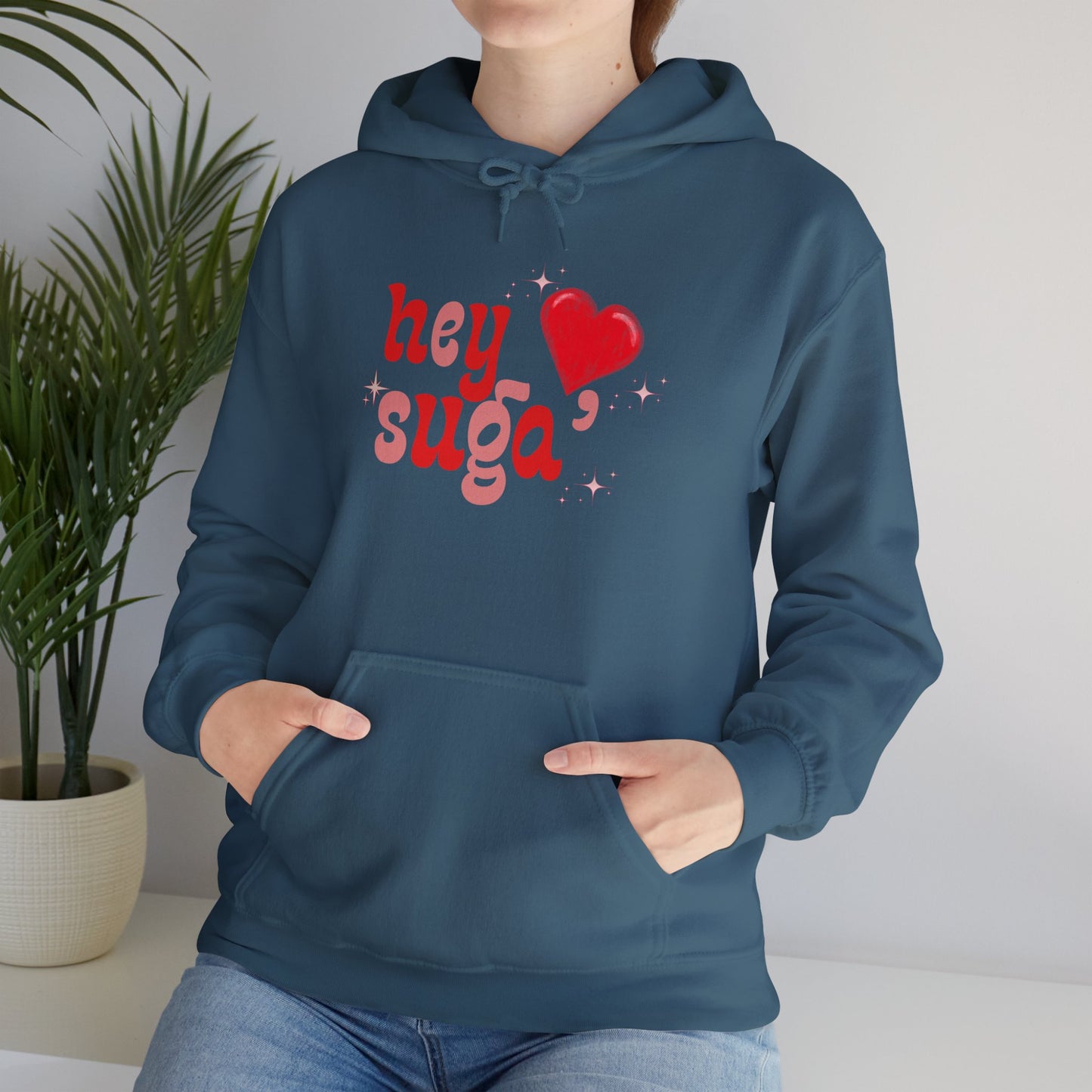 Hey Suga Unisex Heavy Blend™ Hooded Sweatshirt